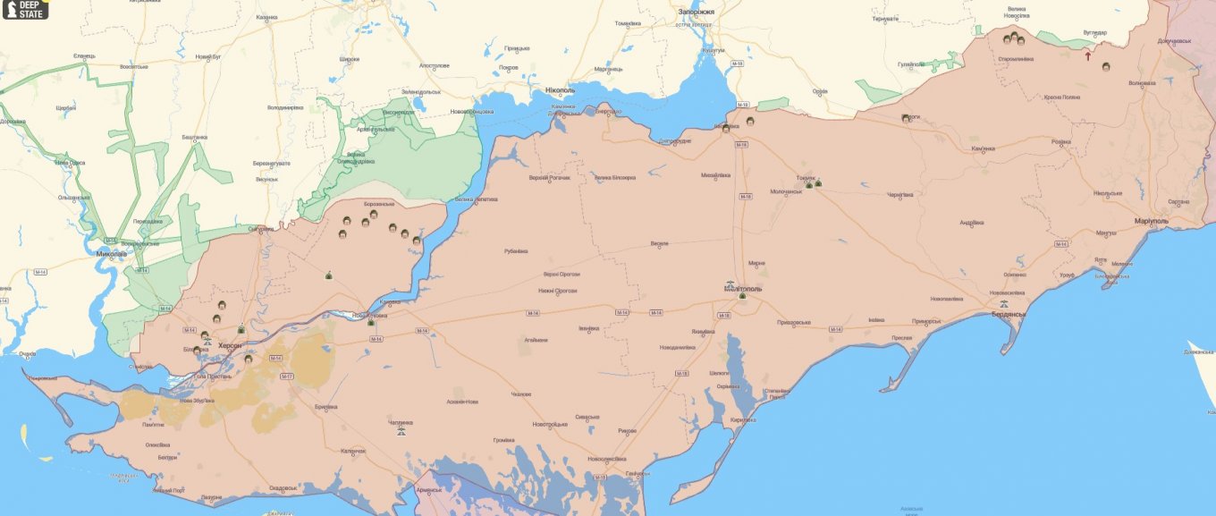 Russians Create a Deeply Echeloned Defense Line On the East Bank of the Dnipro In Kherson Oblast, Defense Express, war in Ukraine, Russian-Ukrainian war
