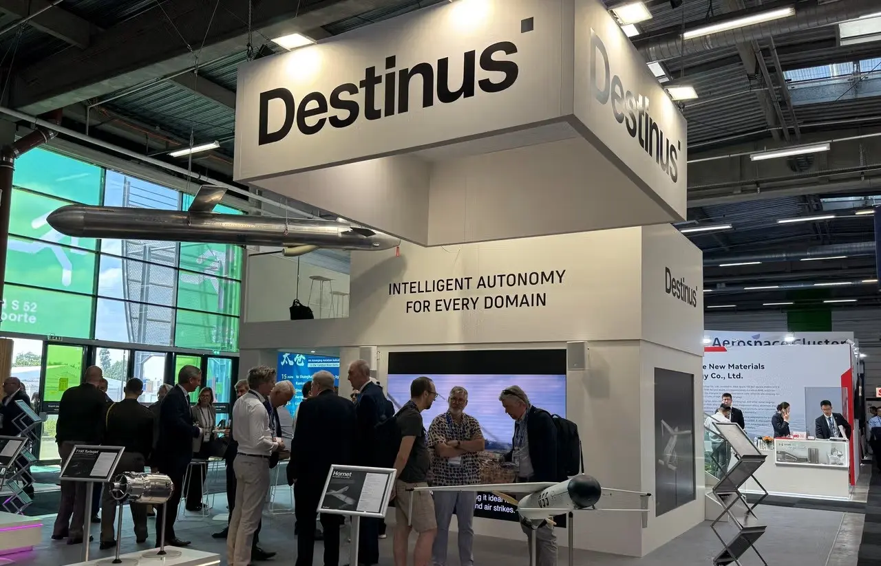 Exhibition display of the Ruta drone