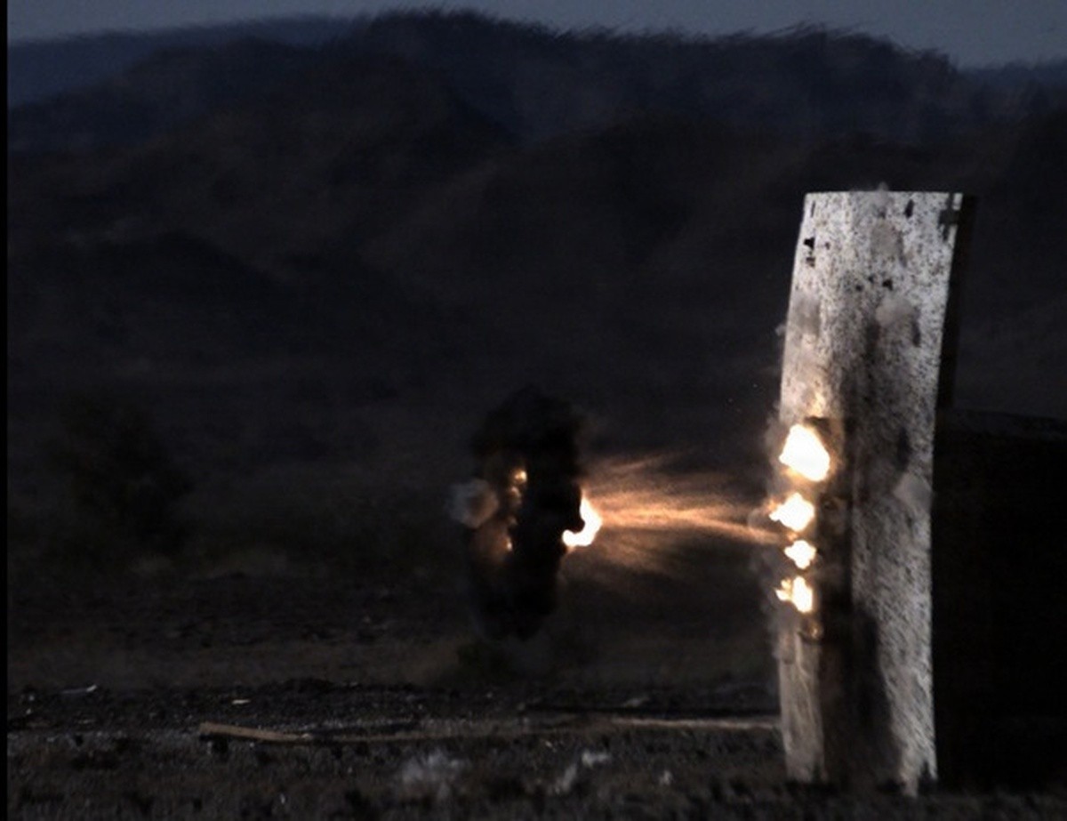 Testing of new 30x113mm XM1225 Aviation Proximity Explosive (APEX) rounds