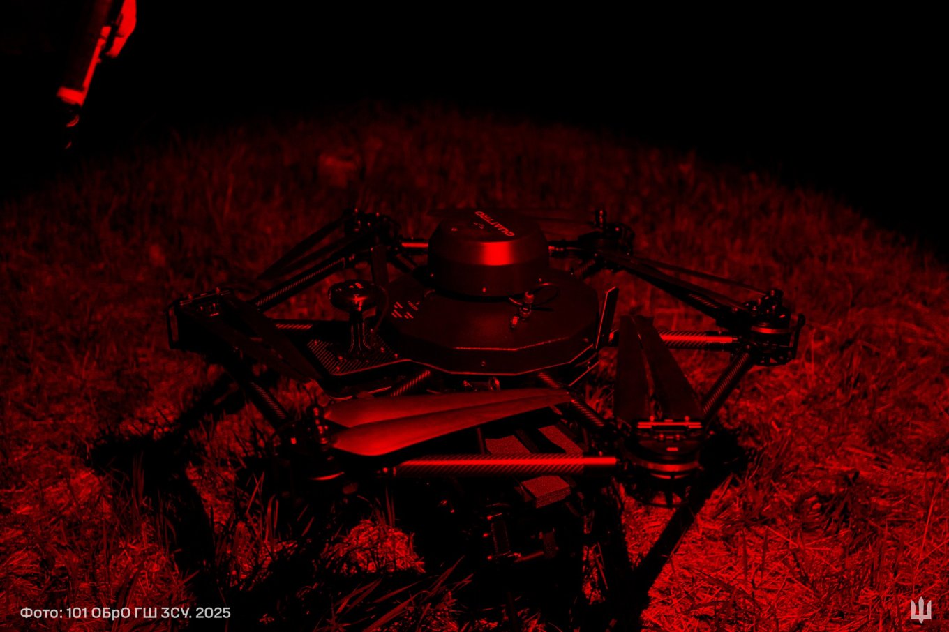 The Vampire heavy-lift hexacopter Defense Express Silent, Precise, and Relentless, the Vampire UAV Has Become Both a Tactical Asset and a Psychological Weapon (Photos)