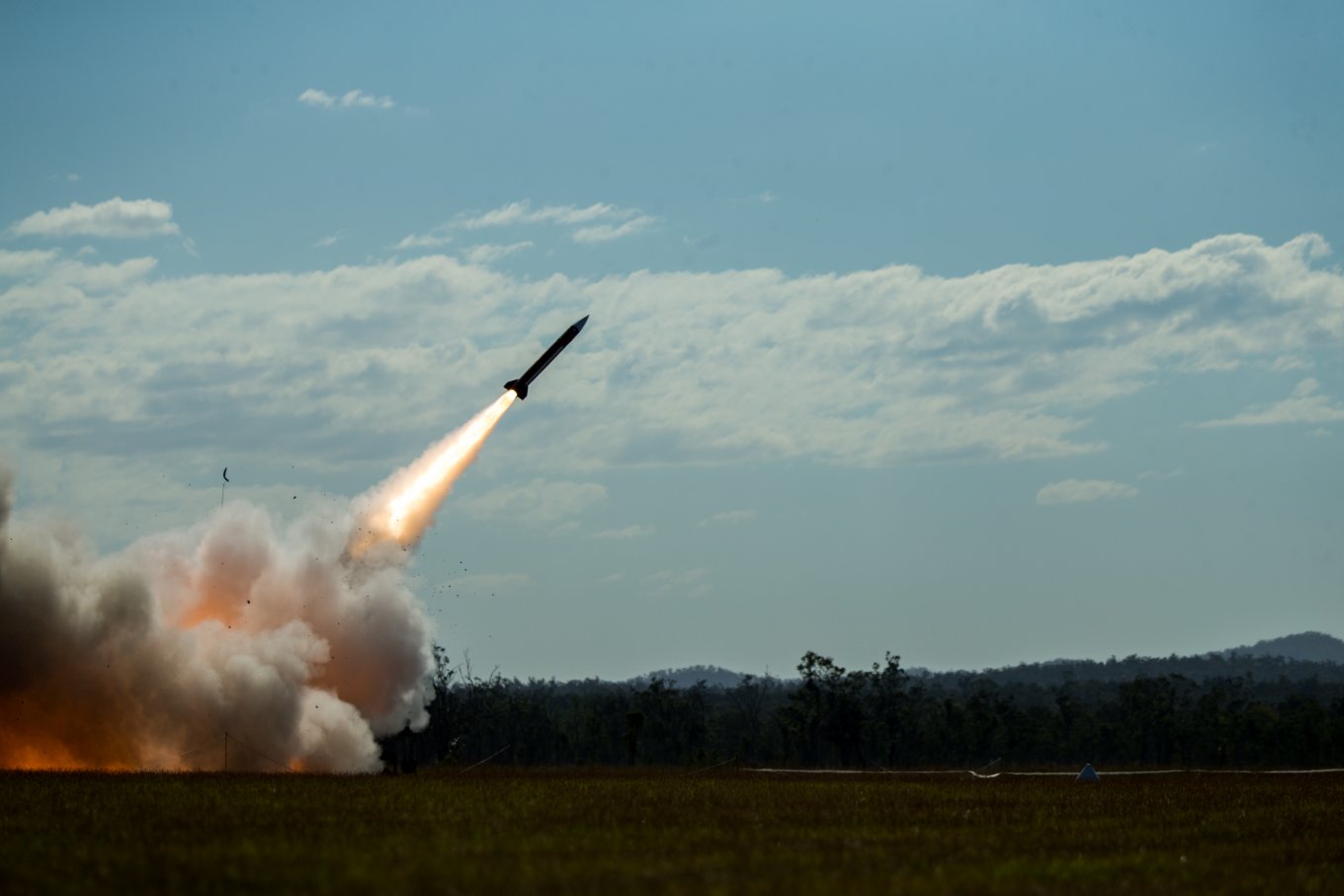 Patriot missile launch
