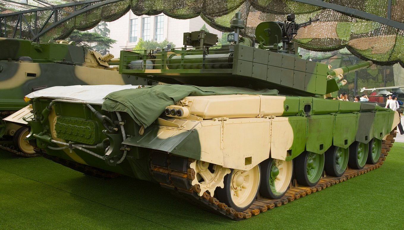 Chinese Type 99A main battle tank