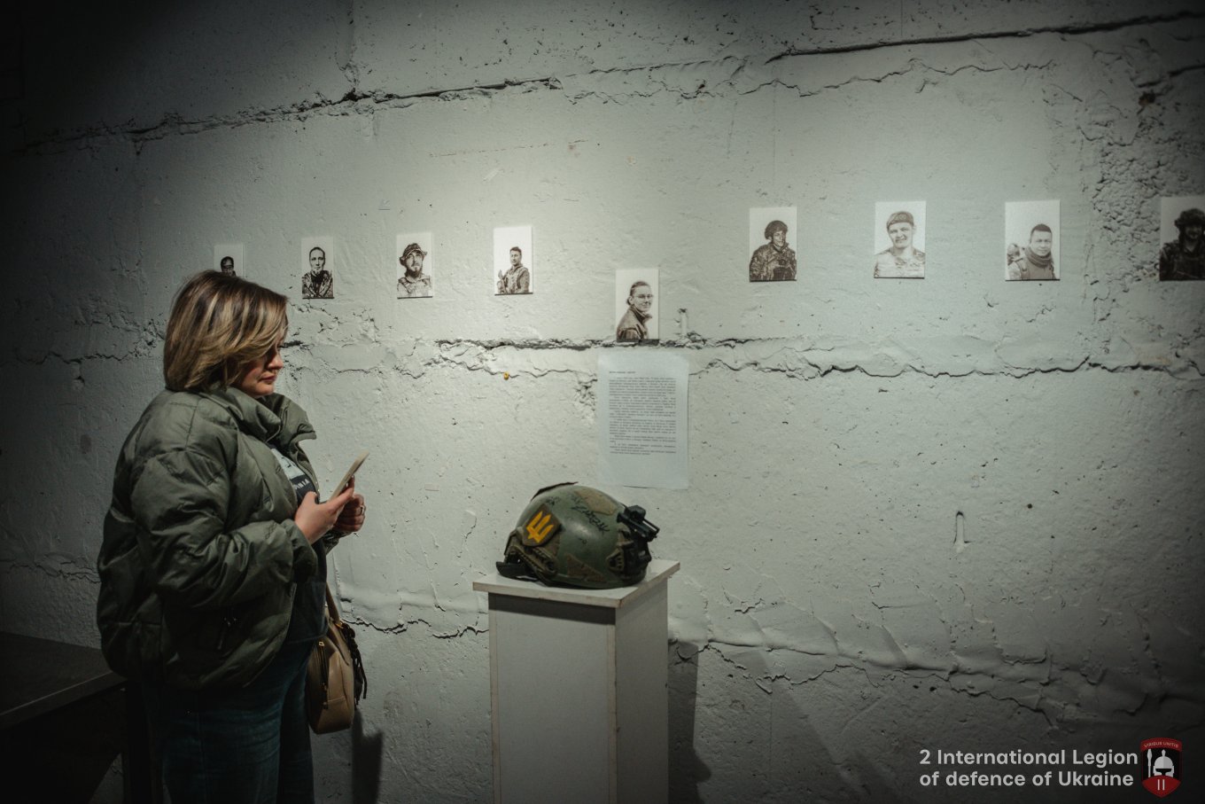 The third photo exhibition of the project 2nd International Legion: The Aesthetics of Combat Brotherhood opened its doors at the Vagabundo art space in Ivano-Frankivsk