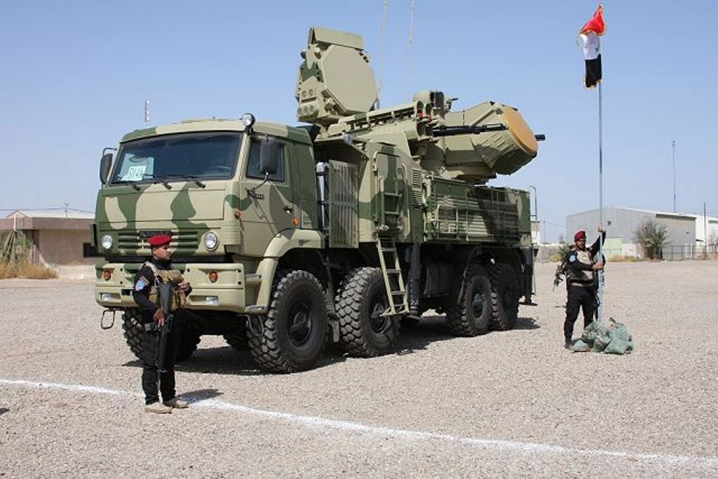 Pantsir-S1 of the Iraqi Armed Forces / Defense Express / Iraqi Pantsir-S1 From russia Failed to Repel an Attack By Unknown UAVs