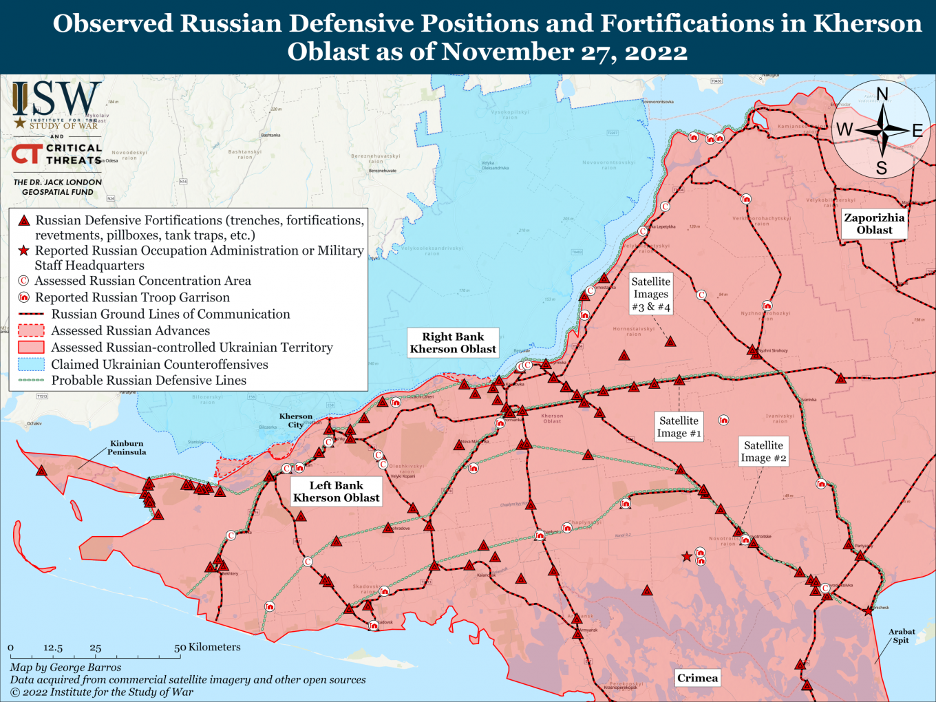 The russian Army Created a Complex Long-Term Defense On the East Bank of the Dnipro All the Way to Crimea – ISW, Defense Express, war in Ukraine, Russian-Ukrainian war