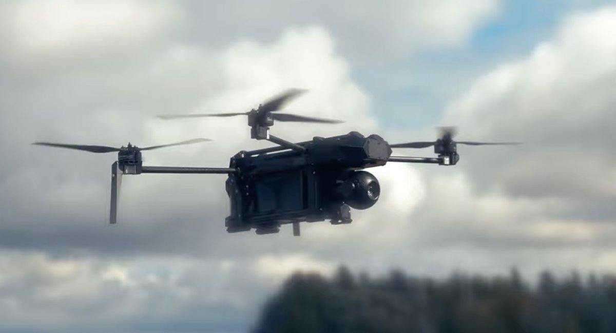 Ukrainian SLAVIC tactical reconnaissance UAV / Screenshot from video