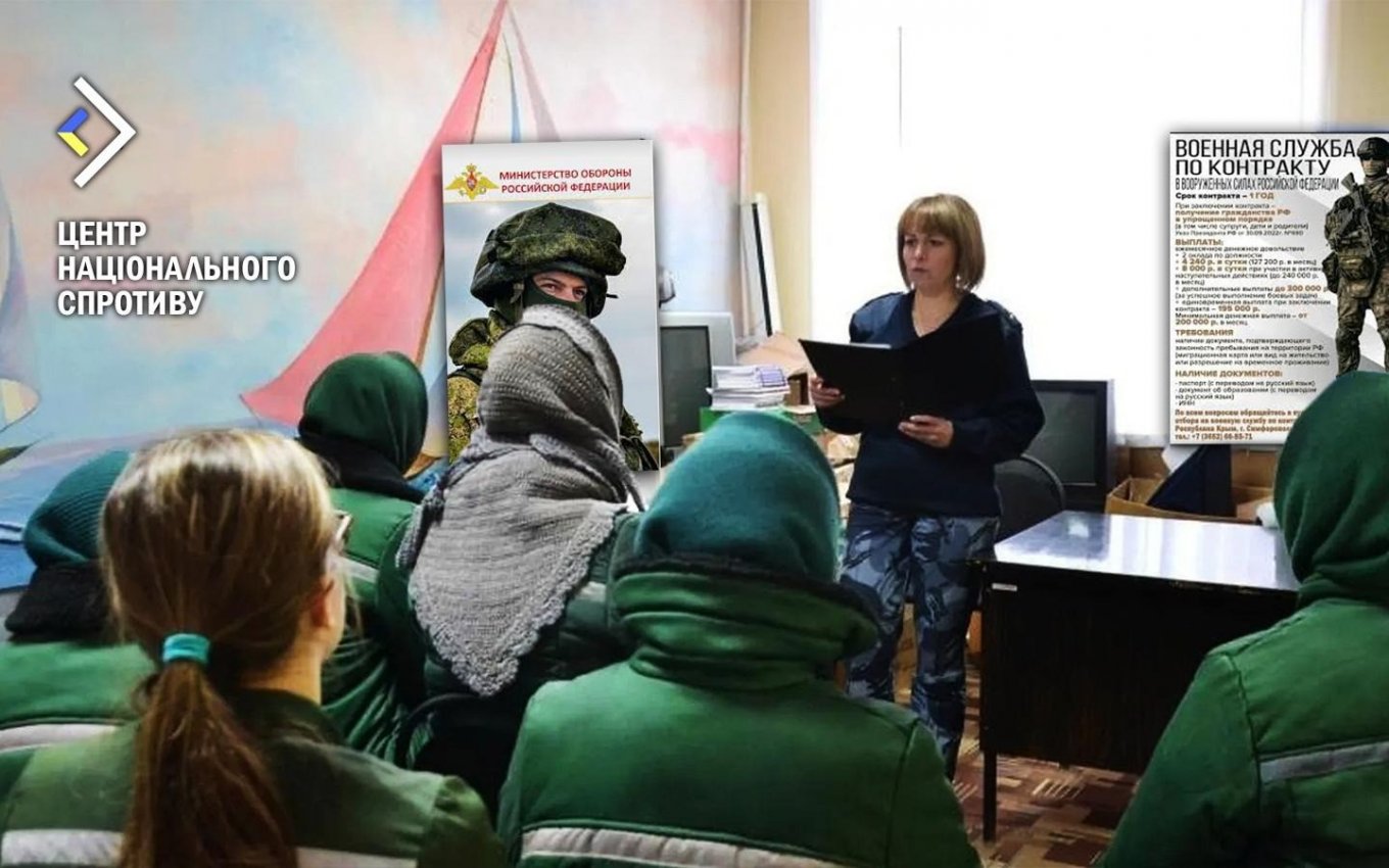 Women inmates are forced to make supplies despite not signing up for combat Defense Express National Resistance Center of Ukraine: russian Women in Prison Pressured to Support War Effort They Oppose