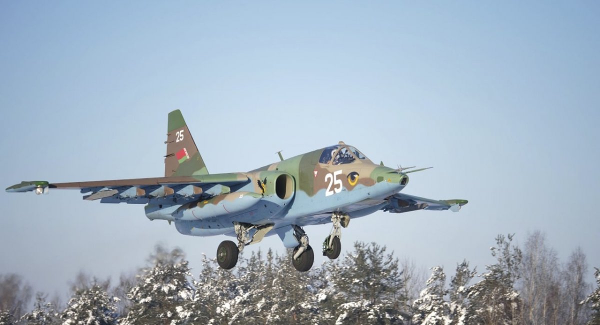 A belarusian Su-25