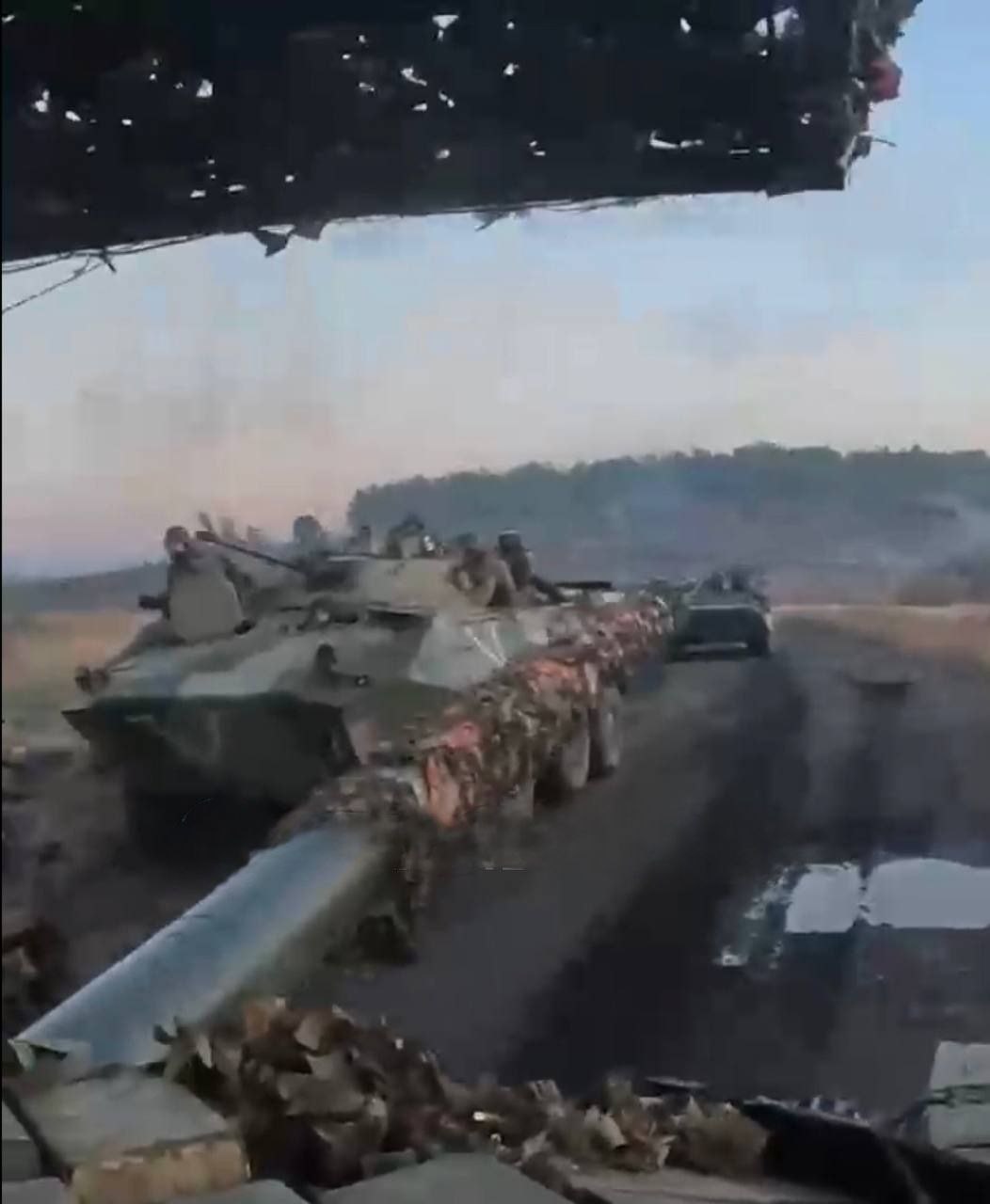 Ukraines Military Destroyed russsian BTR-50 APC That Occupiers Had Left Near Avdiivka, russian BTR-90 in Eastern Ukraine, October 2023, Defense Express