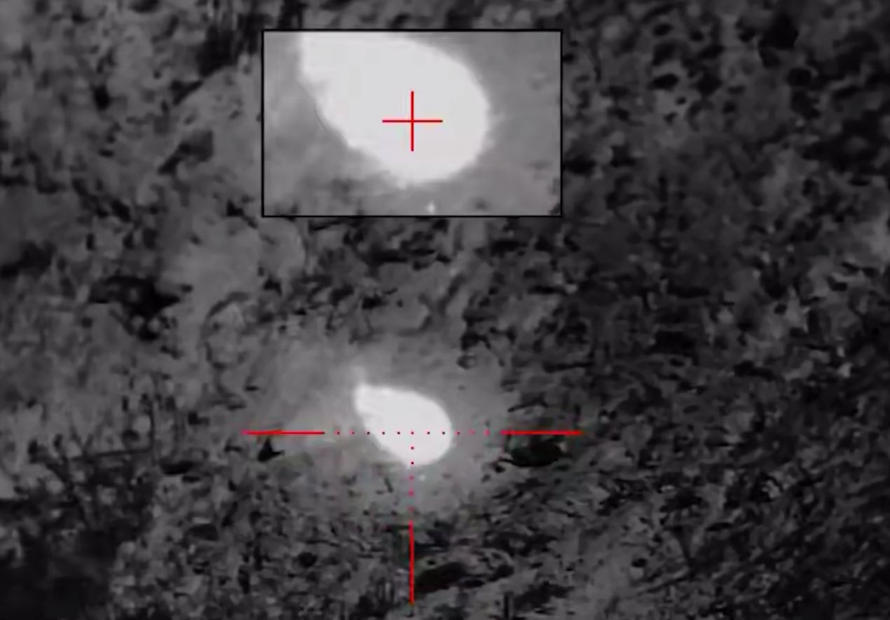 The Ignis destroys the PTM-3 mine Defense Express russia Shows Off Its Ignis Laser on the Kurier Robot