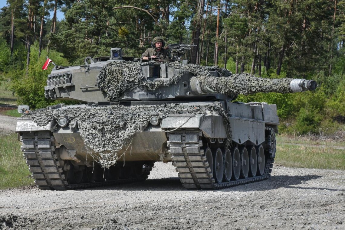 Leopard  2A4 - Illustrative photo from open sources