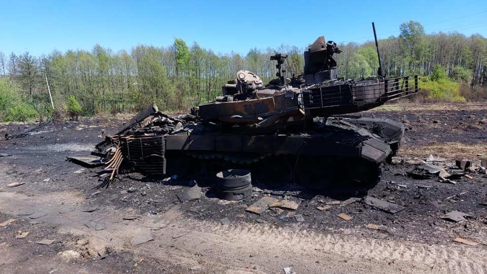 First destroyed russia's T-90M Proryv / Illustrative photo from open sources