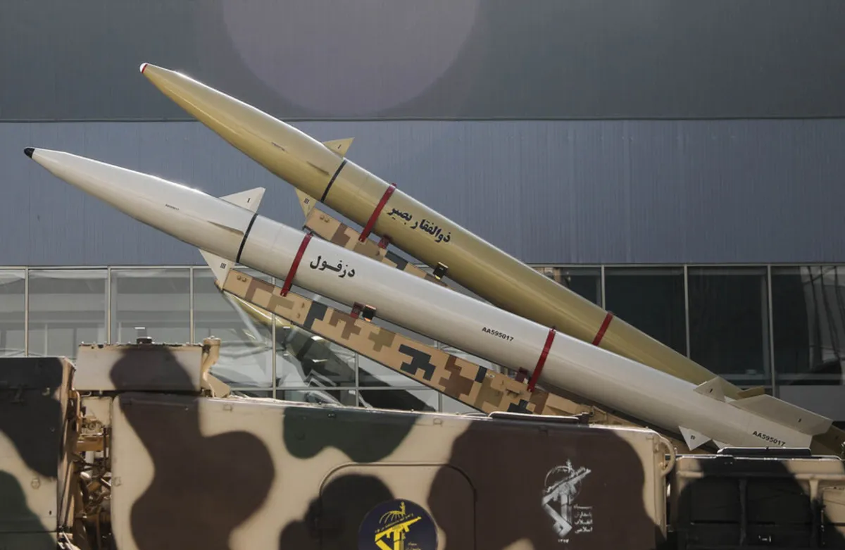 The Zolfaghar ballistic missiles, Defense Express