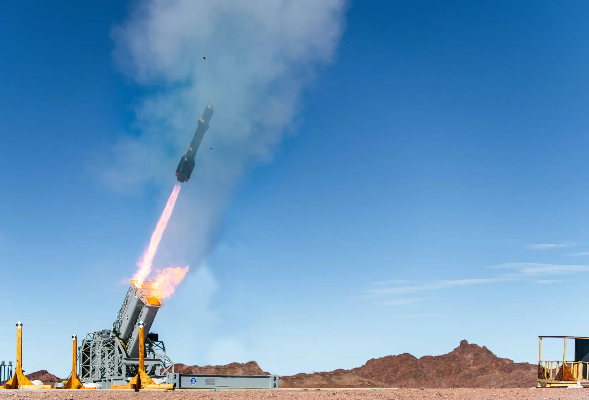 JAGM Quad Launcher planned for installation on the Saildrone Surveyor