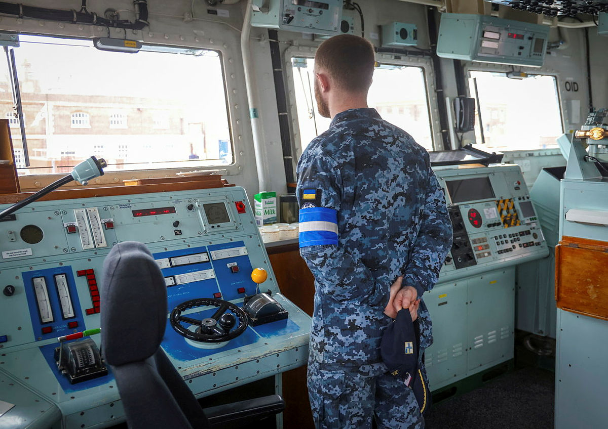 Illustrative photo: a Ukrainian Navy serviceman taking part in the multi-national exercise in Portsmouth / Defense Express / British Soldiers Have Problems Accessing Training Grounds Reserved For Ukrainians