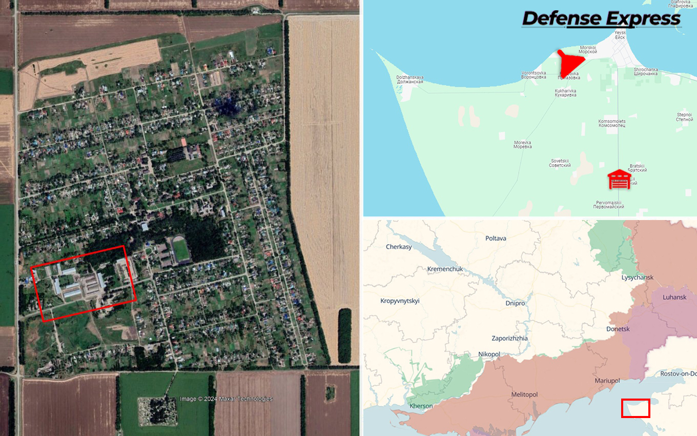 Defense Express / More Potential Shahed-136 Storage and Launch Sites to Repeat the Neptun Strike on russian Yeysk