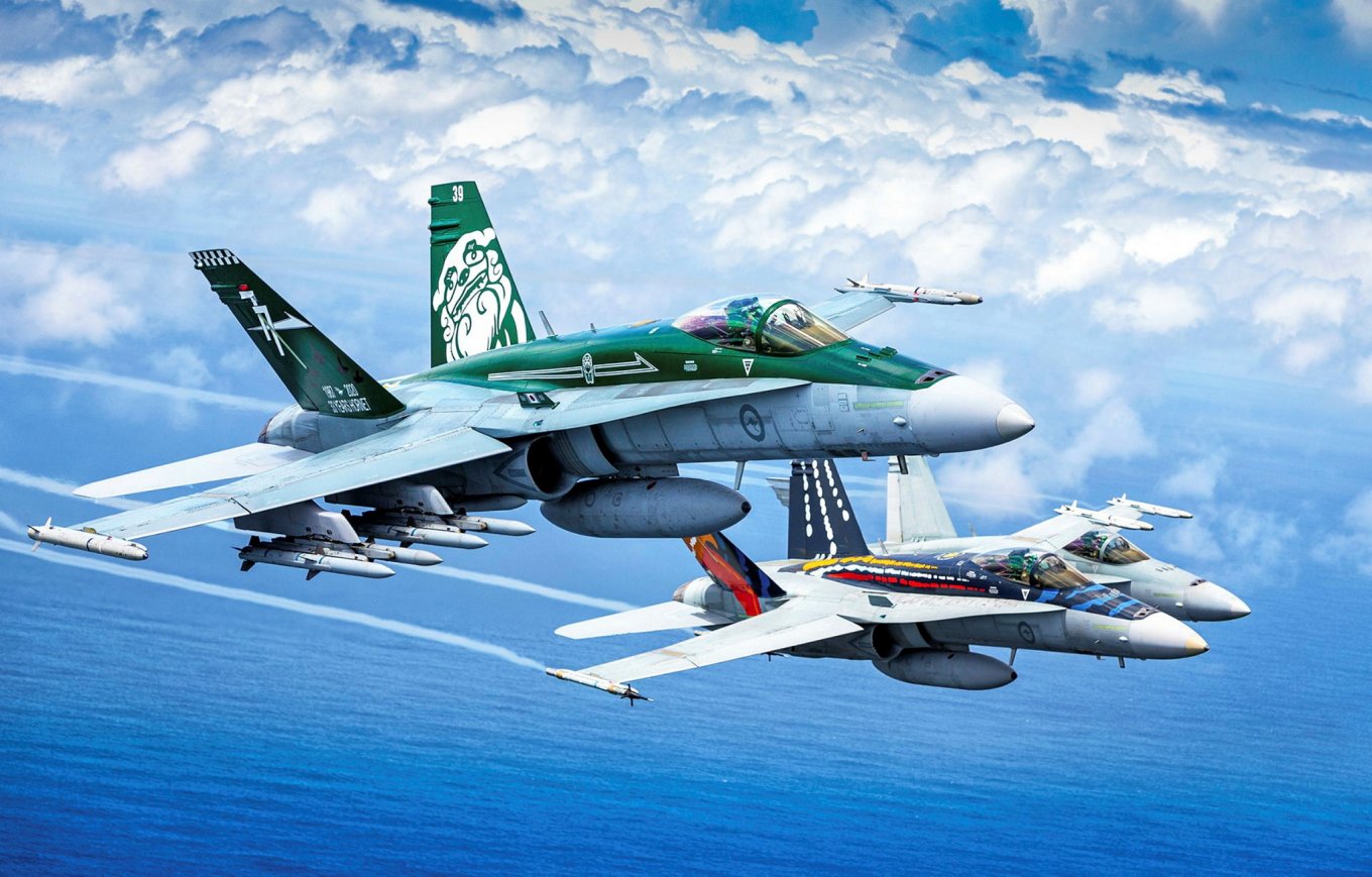 Australian F/A-18 Hornet / Photo credit: Royal Australian Air Force, Australia Could Give Ukraine Only 14 Serviceable F/A-18 Hornet Jets, These Aircraft Can Last for 2 Years, Defense Express