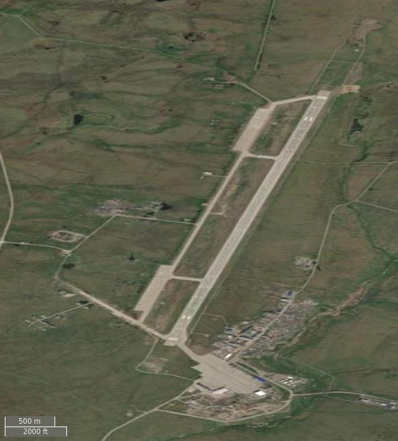 moscow Has Hidden Its Tu-160 Strategic Bombers At Air Base 6,750 km from Ukraine, NASA FIRMS imagery of Ugolny Airport