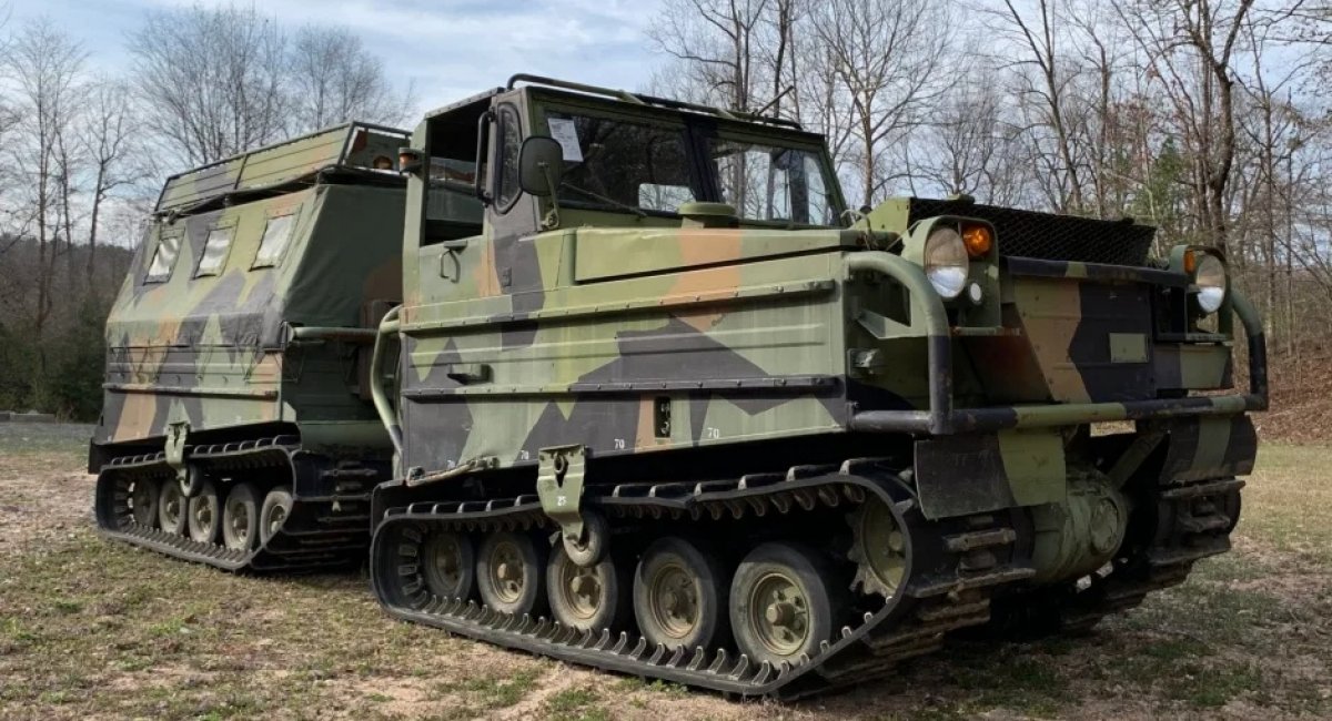 Swedish all-terrain vehicles Bandvagn 202, Defense Express