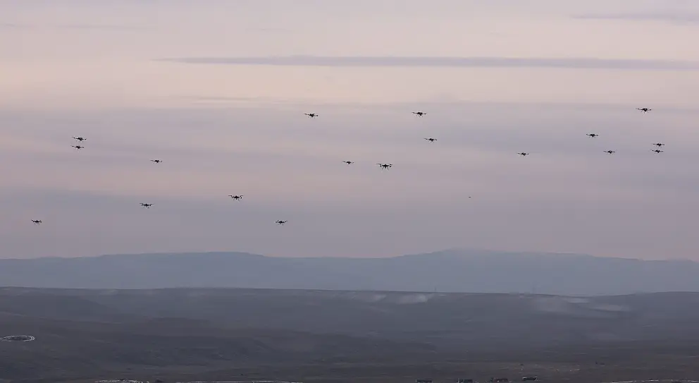 How Turkiye Conducted Its First-Ever Successful Tests of an Armed Drone Swarm