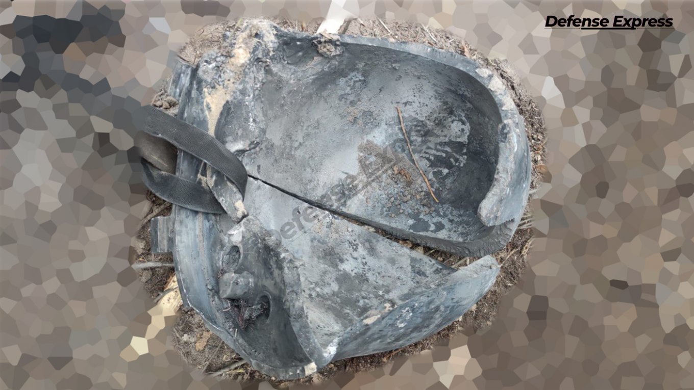 Remnants of the warhead from a russian 3M22 Zircon air-launched ballistic missile downed in Ukraine / Defense Express / Zircon's Warhead Unveils the Biggest Scam by russian Defense Ministry Leading to Creation of a Useless Missile