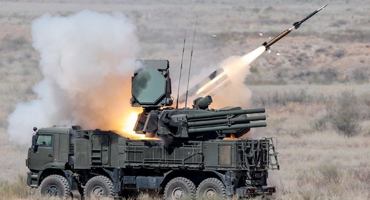 russian Pantsir-S1 anti-aircraft missile/artillery system
