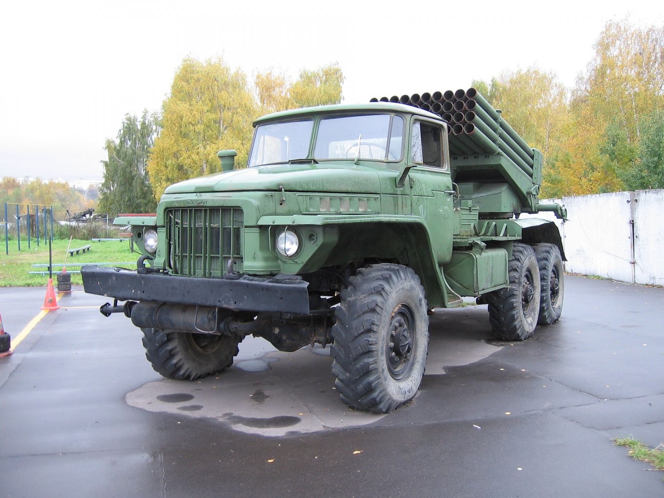 Ukrainian Military Says russians Are Returning to Vietnam War Tactics Using Portable Rocket Launchers, Soviet-made BM-21 Grad self-propelled 122 mm multiple rocket launcher
