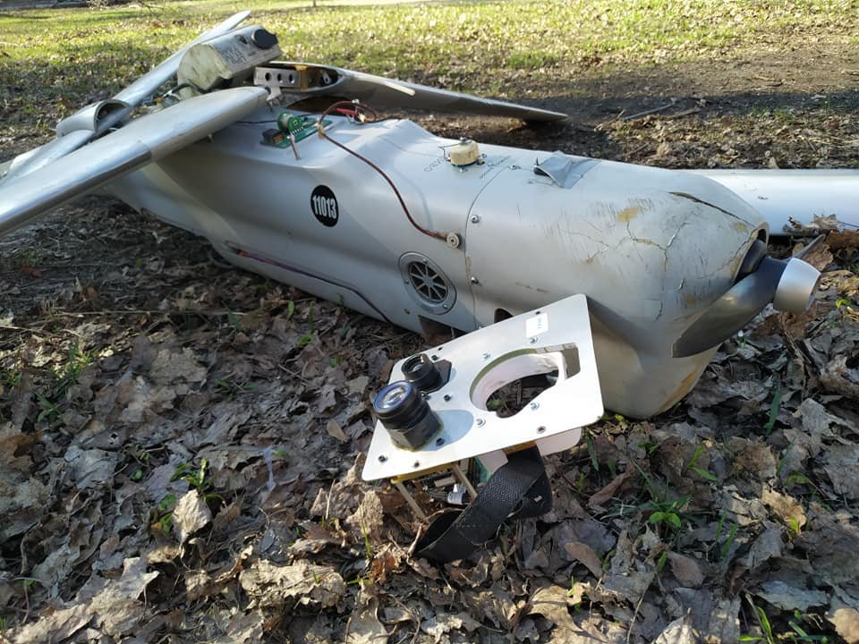 Orlan-10 UAV. It was shot down in Ukraine