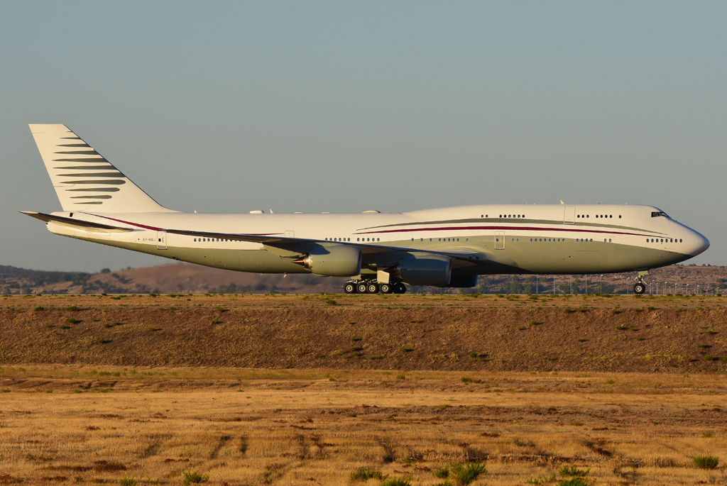 Qatari Boeing 747-8KB