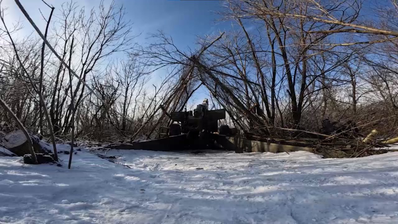 russian occupiers use M-46 gun in battles against the Armed Forces of Ukraine, January 2024, Defense Express