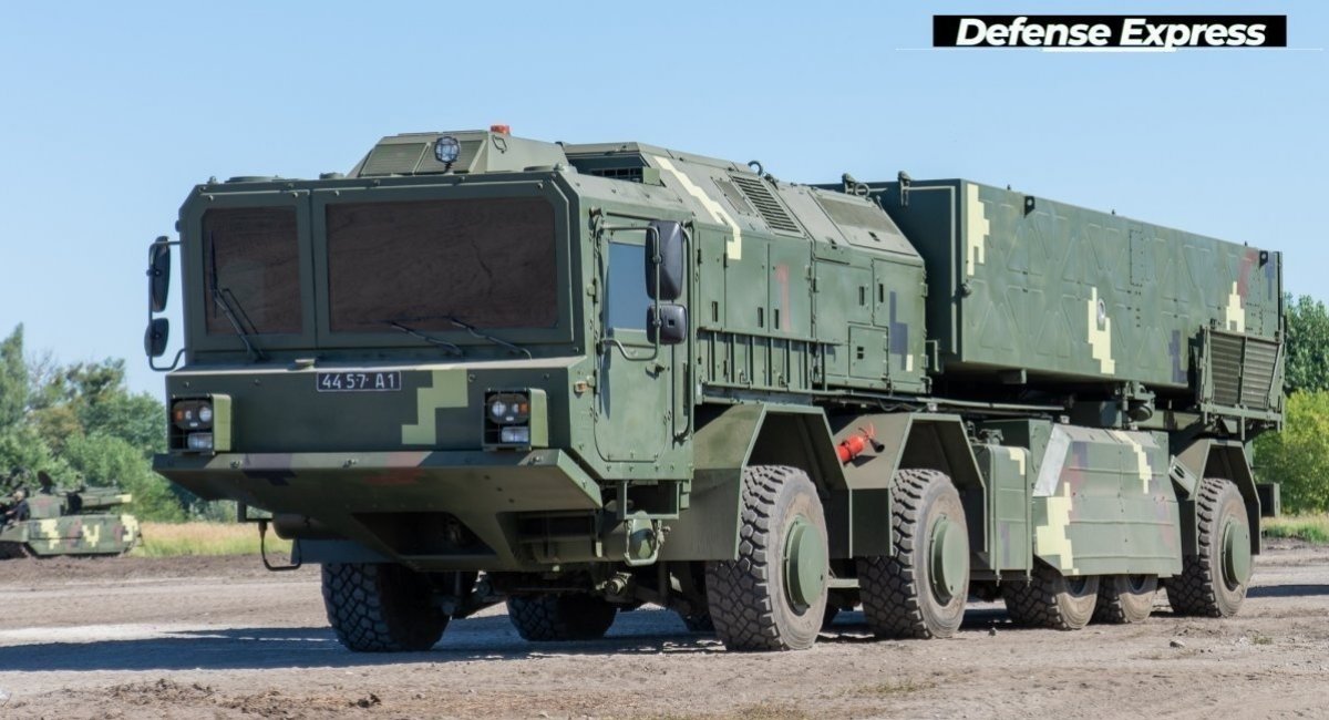 Hrim-2, a.k.a. Sapsan short-range ballistic missile system prototype / Defense Express / Ukraine Announced Creation of a Ballistic Missile, Is It the Sapsan SRBM or Something Entirely Different