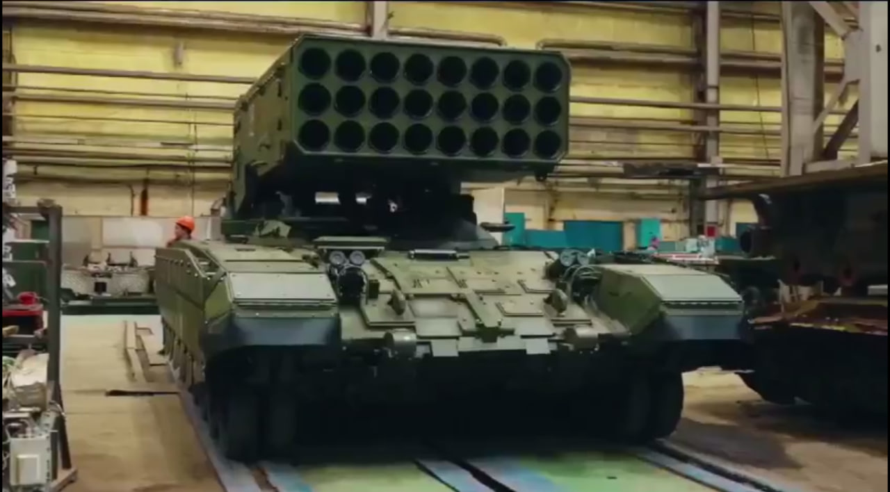 TOS-1A Solntsepyok heavy flamethrower system, Defense Express