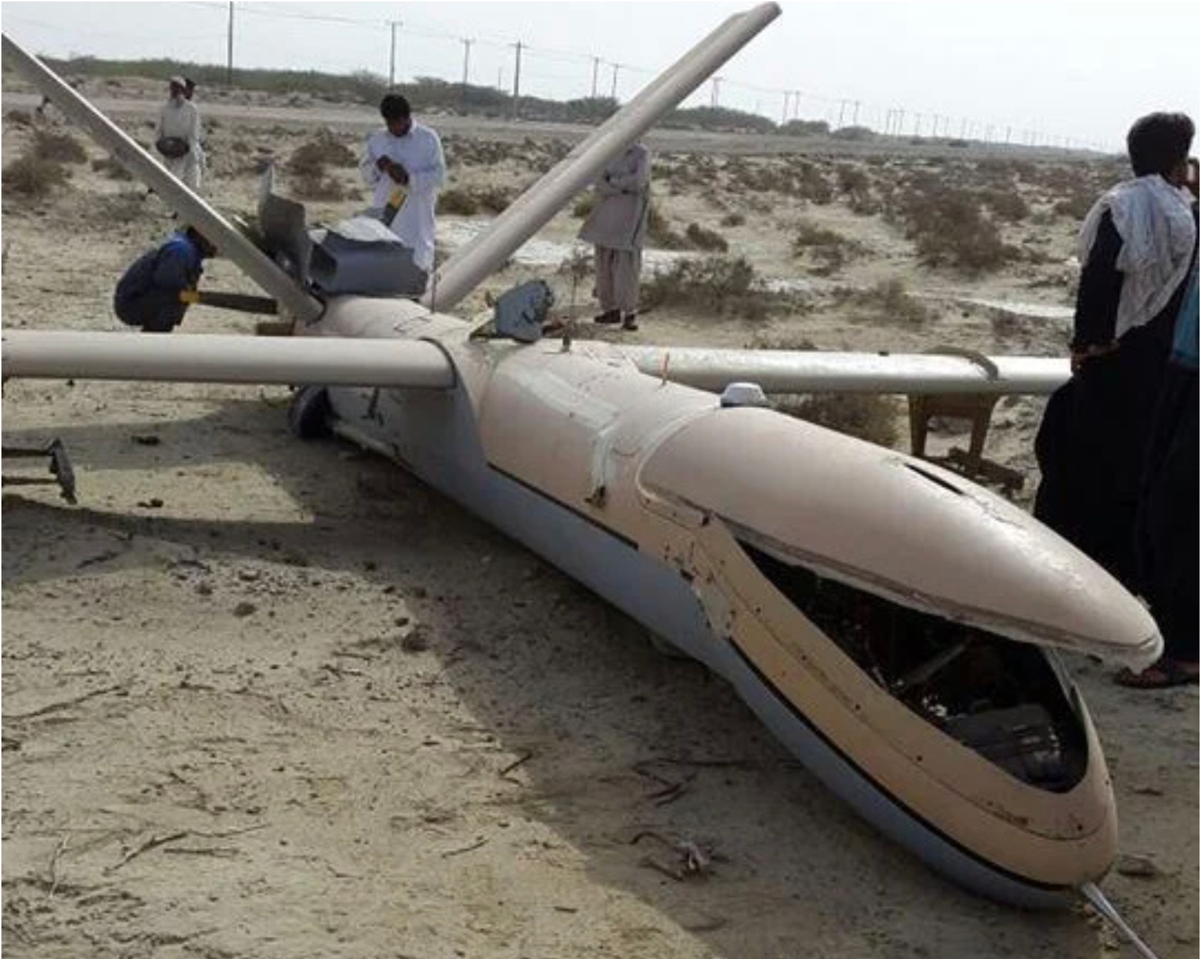 Iranian Shahed-129 destroyed in Pakistan, Russia May Use Iranian Drones to Hunt HIMARS MLRS in Ukraine, Defense Express