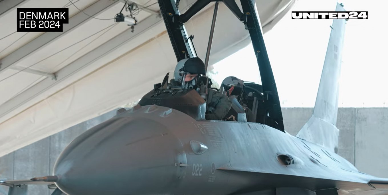 A Video of How Ukrainian Pilots Train on F-16 Fighter Jets in Denmark Goes Viral on the Internet, Defense Express