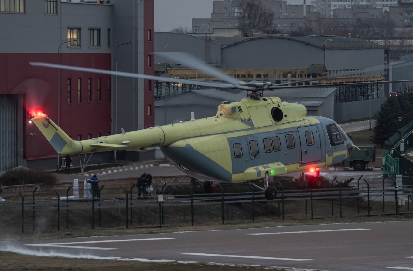 Archive photo: one of the Mi-171A3 prototypes mid-flight, December 2024 / Defense Express / Fed Up With Two Different Mi-17s Produced At Two Factories, russia Came Up With Mi-171A3 and Mi-80 But They Won't Fly
