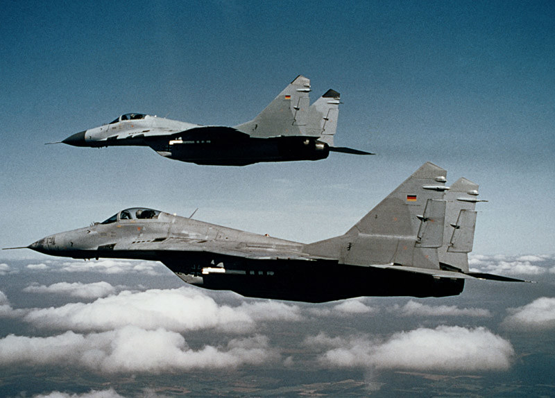 MiG-29 of the German Air Force (Luftwaffe), archive photo