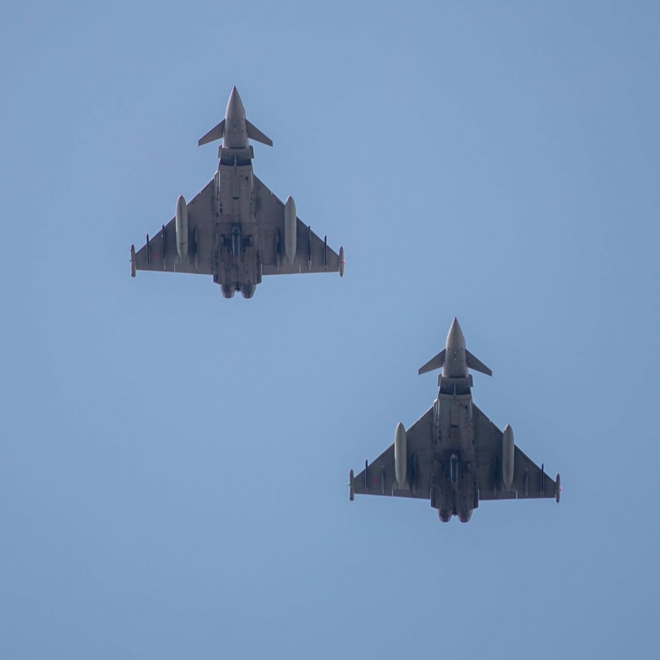 russia’s UAV Flew Over Romania for Over 350 km, Chased by 4 fighters, Appears to Have Been a Jet, Eurofighter Typhoon multirole fighter