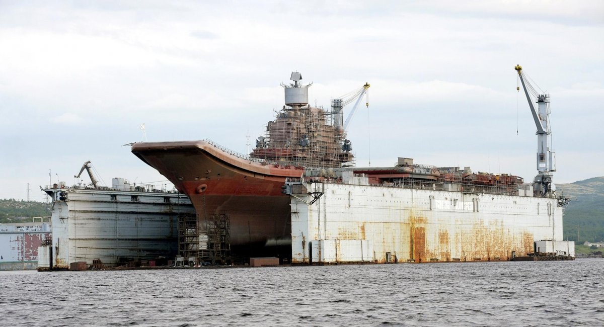 The Admiral Kuznetsov aircraft carrier Defense Express Admiral Kuznetsov is in Critical Condition, Russia Blames the Shipyard