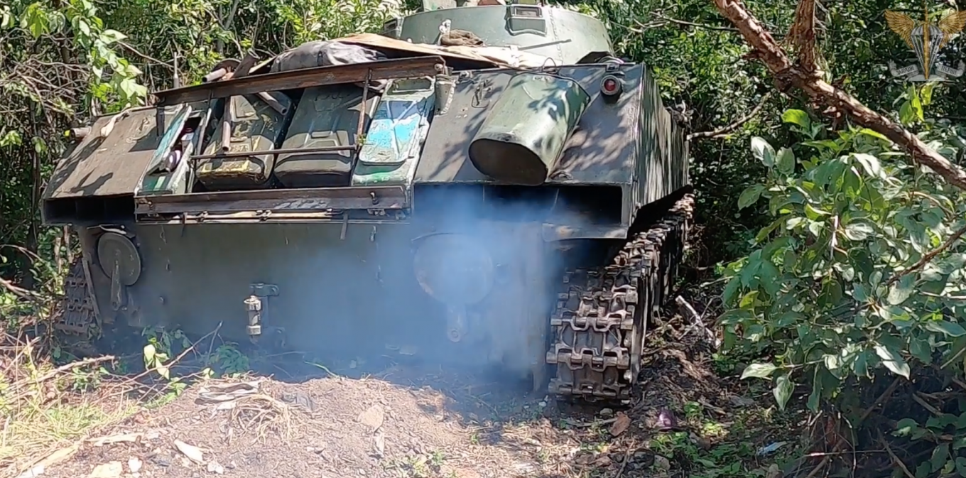 Ukraine’s Fighters Apply Trophy 2S9 Nona Self-Propelled Artillery Gun ...