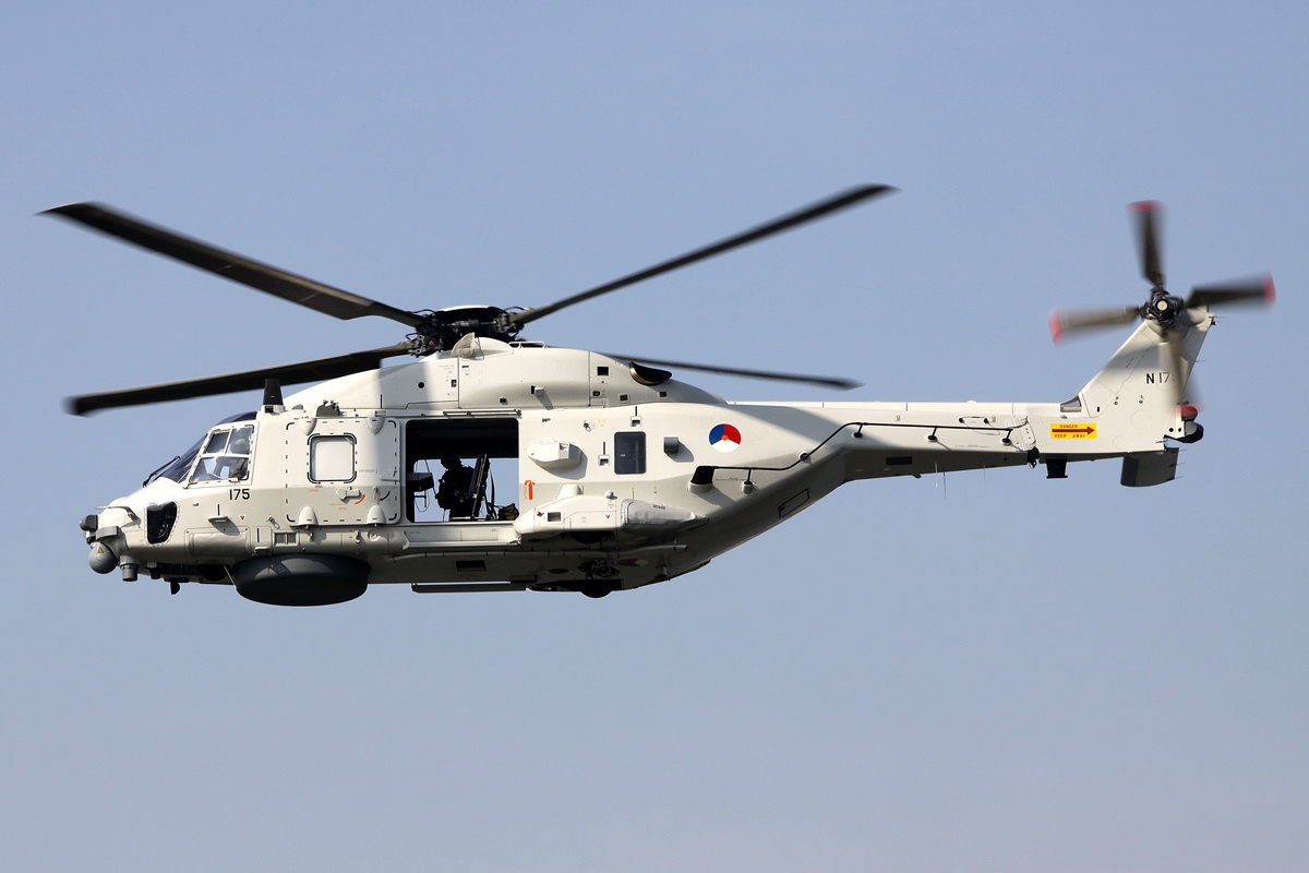 NH90 helicopter in Netherlands service