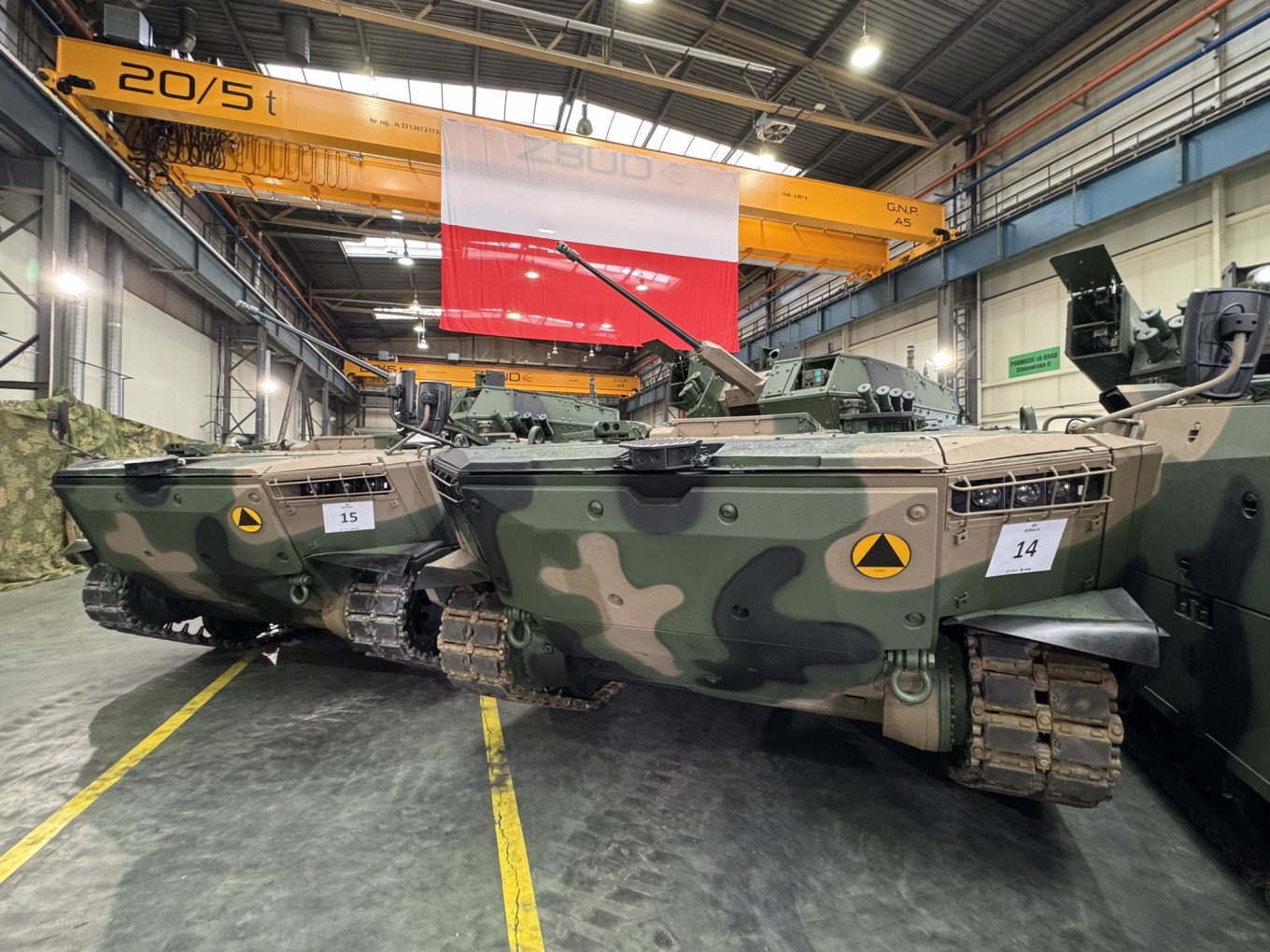 First batch of Polish Borsuk IFVs