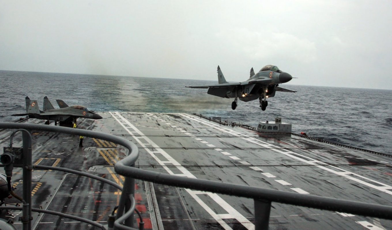 It Turned Out russians Deceived India Selling MiG-29K Which Radars Break Down Up to 6 Times More Often, MiG-29K carrier based fighters of the Indian Navy