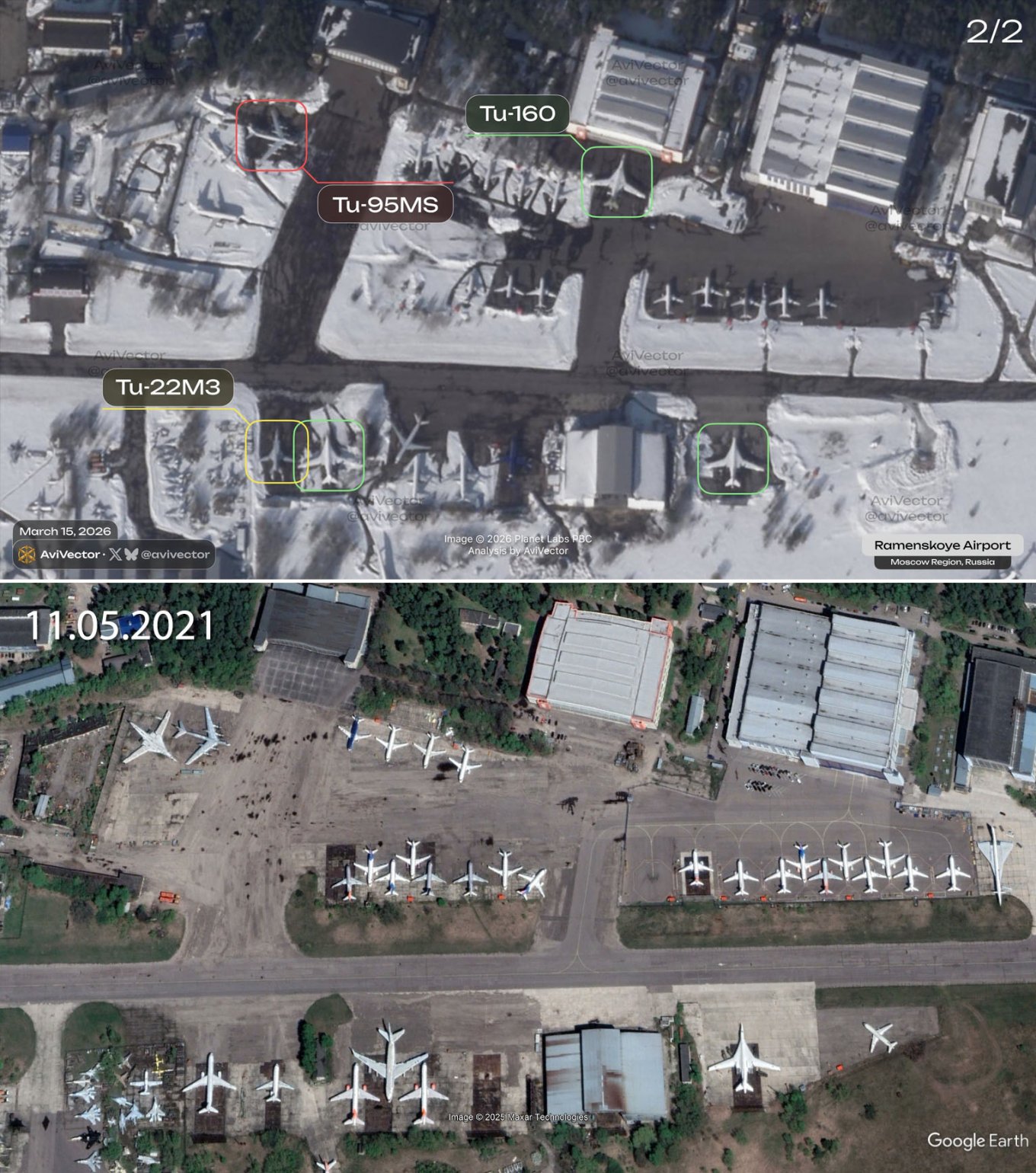 Why Is russia Moving Tu-160s, Tu-95 Bombers to the Ramenskoye Airfield Near Moscow: a New Strategic Base or the MAKS Air Show?, Defense Express
