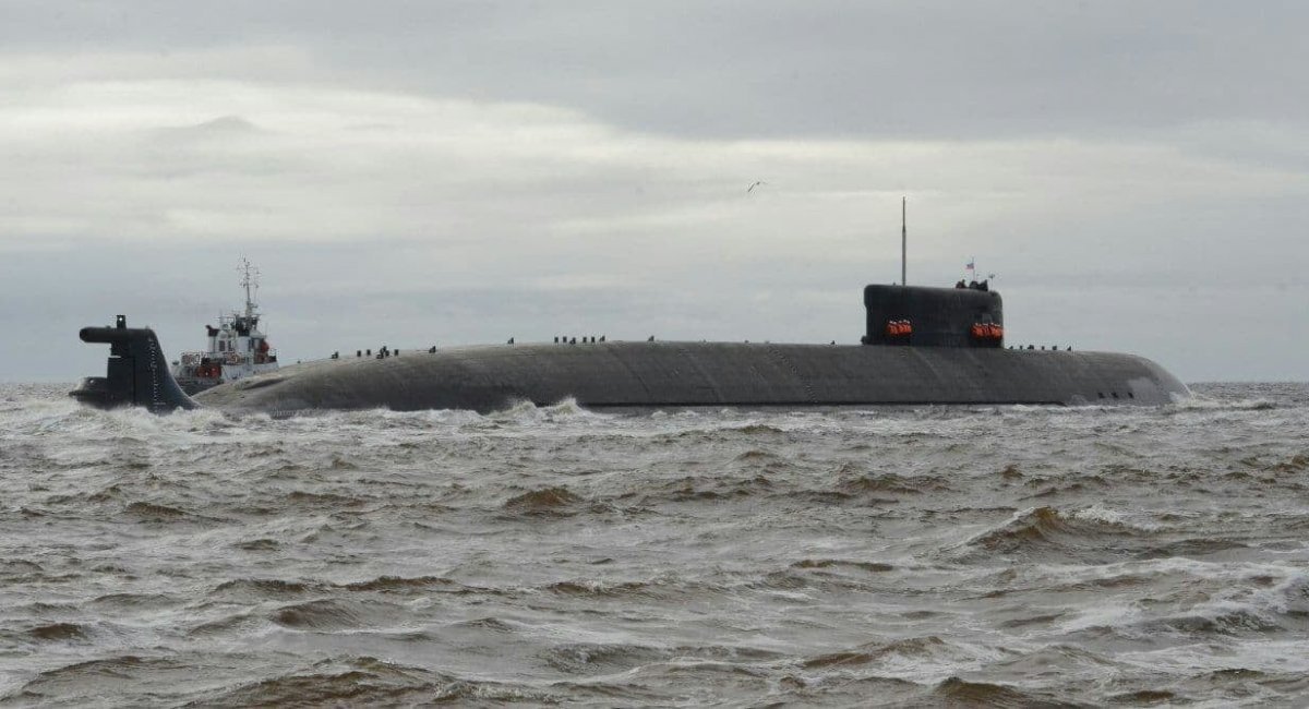 Nuclear submarine Belgorod, built as a carrier for Poseidons