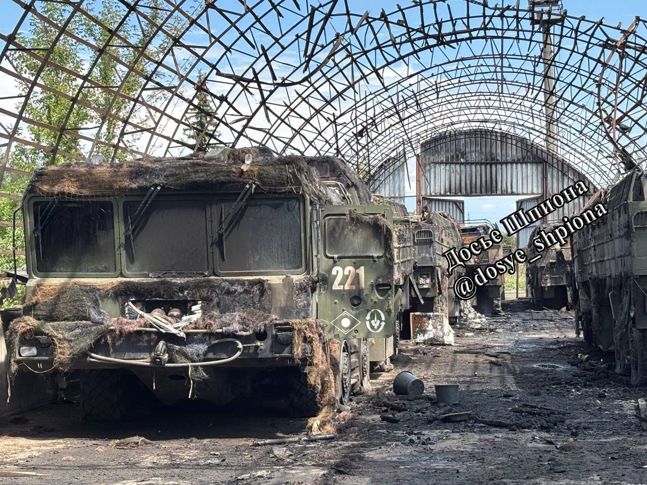 russian vehicles Defense Express Ukrainian Drones Deliver Unprecedented Blow to the Iskander System Brigade