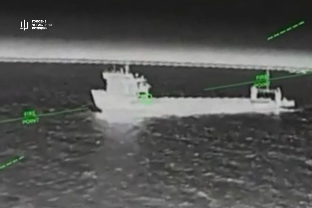 Ukrainian intelligence struck two russian vessels Defense Express Ukrainian Intelligence Disables russian Slavyanin Ferry, Damages Avangard Vessel (Photos)