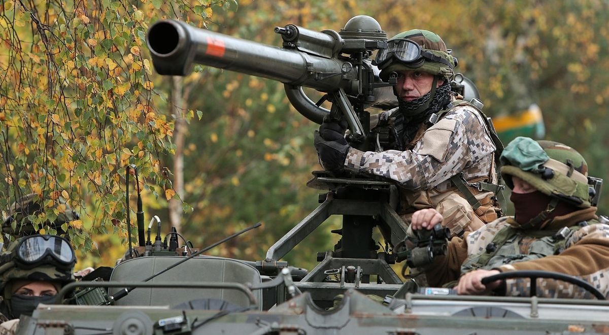 Swedish Pvpj 1110 recoilless gun