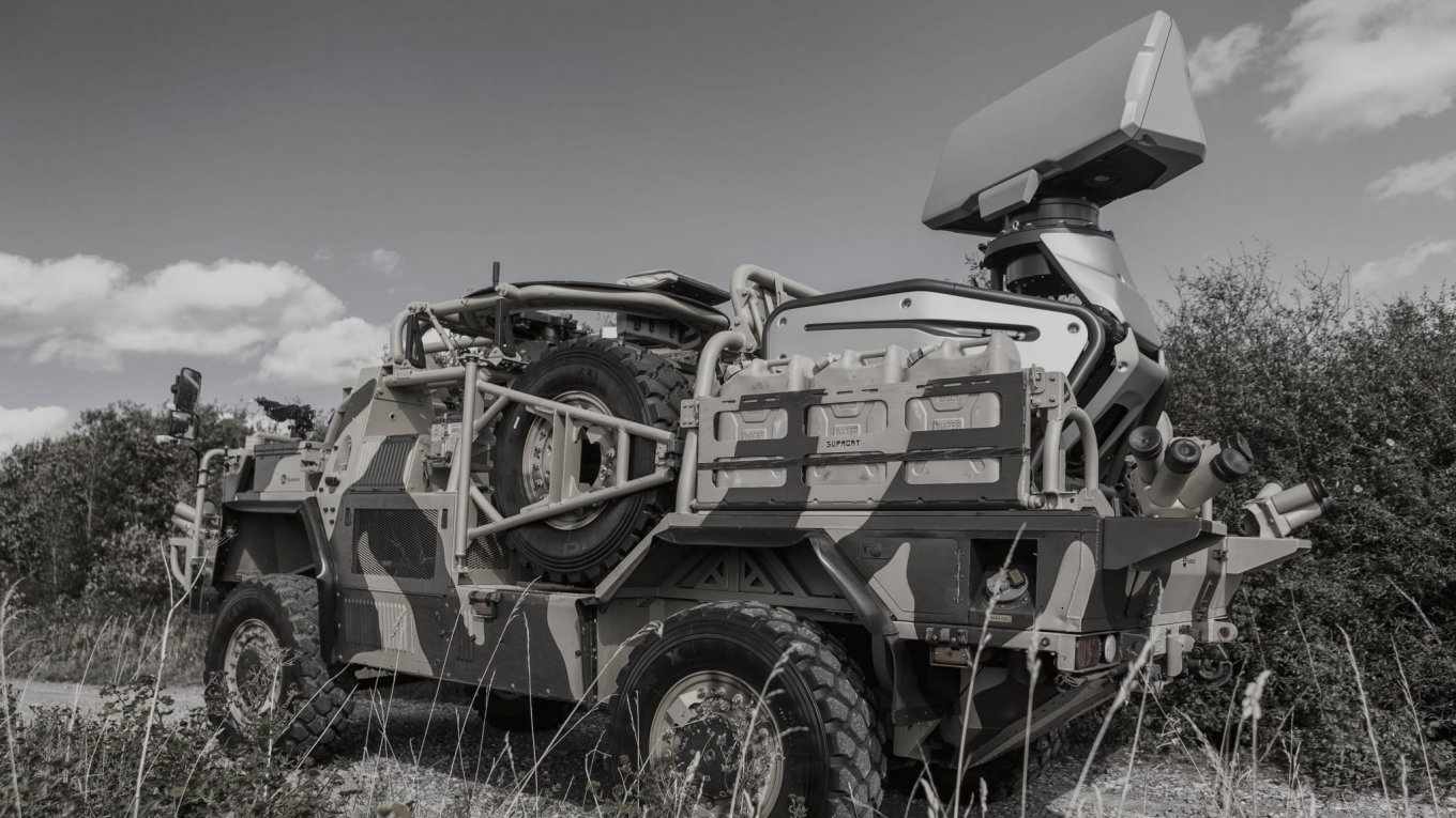 Giraffe 1X multi-mission surveillance radar