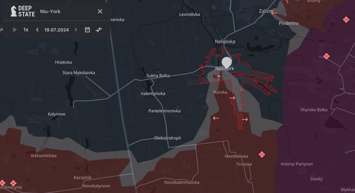 Niu-York, Donetsk region, Ukraine Defense Express The UK Defense Intelligence: russia Pushes Offensive in Key Sectors