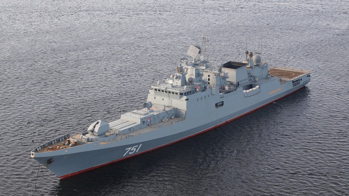russian frigate Admiral Essen is a carrier of Kalibr missiles, Defense Express